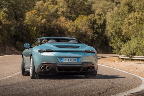 Ferrari Roma Spider oversteer
